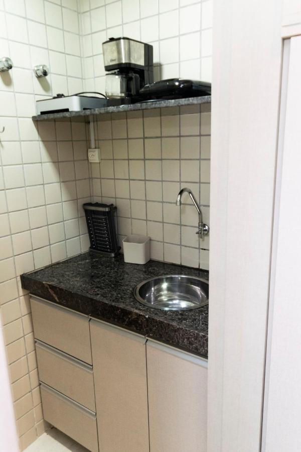 Aparthotel 202 Flat Beira Mar Av Boa Viagem Com Cozinha à Récife Extérieur photo